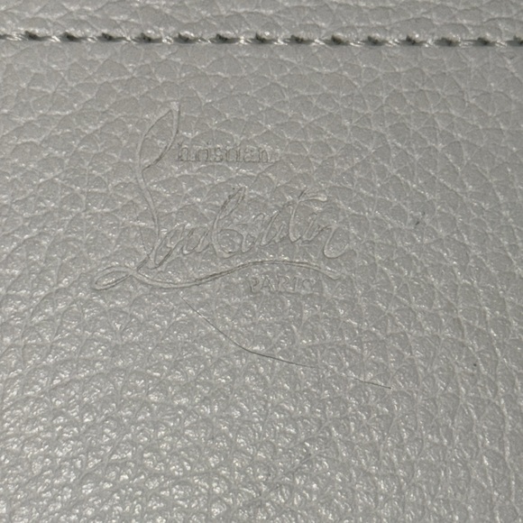 Preloved Christian Louboutin phone bag crossbody white excellent 7.5”L X 4.5”W - Picture 10 of 11